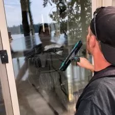 Cleaning Sliding Glass Door in Snohomish County, WA 98290
